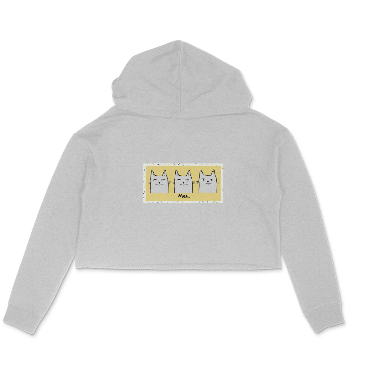 Stepevoli Clothing - Crop Hoodie (Women) - Meh Mondays (6 Colours)