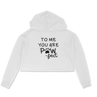 Stepevoli Clothing - Crop Hoodie (Women) - Pawfect Partner (3 Colours)