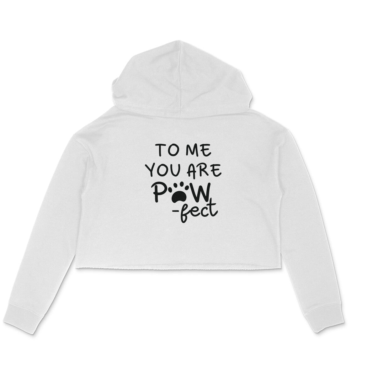 Stepevoli Clothing - Crop Hoodie (Women) - Pawfect Partner (3 Colours)
