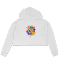 Stepevoli Clothing - Crop Hoodie (Women) - Splishy Splashy Cat (6 Colours)