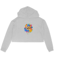 Stepevoli Clothing - Crop Hoodie (Women) - Splishy Splashy Cat (6 Colours)