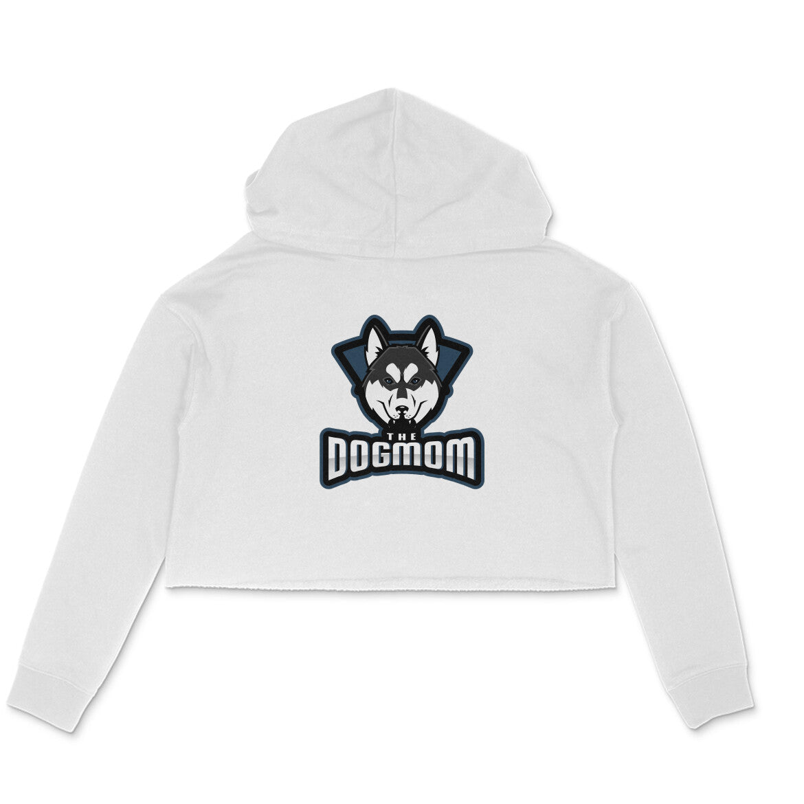 Stepevoli Clothing - Crop Hoodie (Women) - The Dogmom Husky (6 Colours)