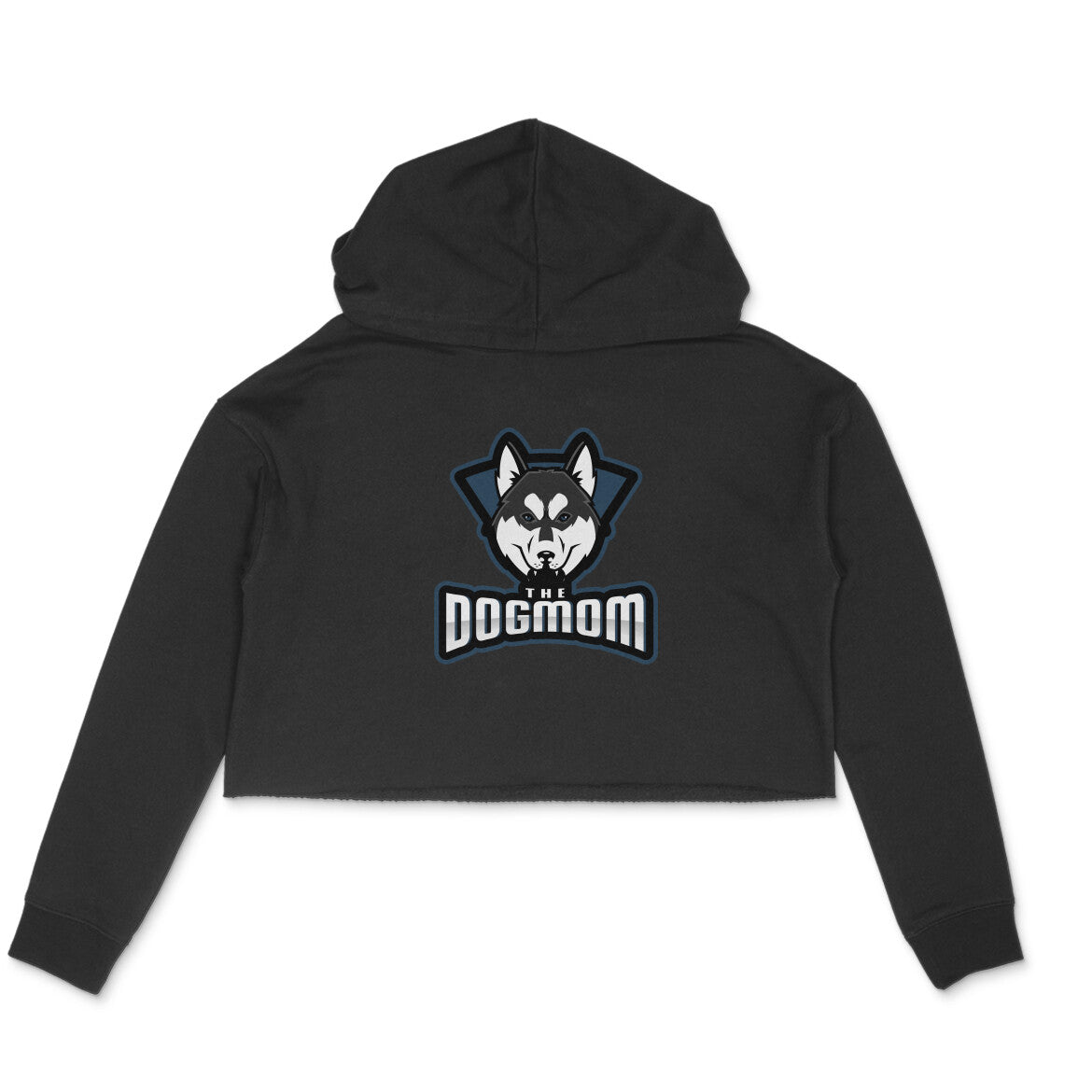 Stepevoli Clothing - Crop Hoodie (Women) - The Dogmom Husky (6 Colours)