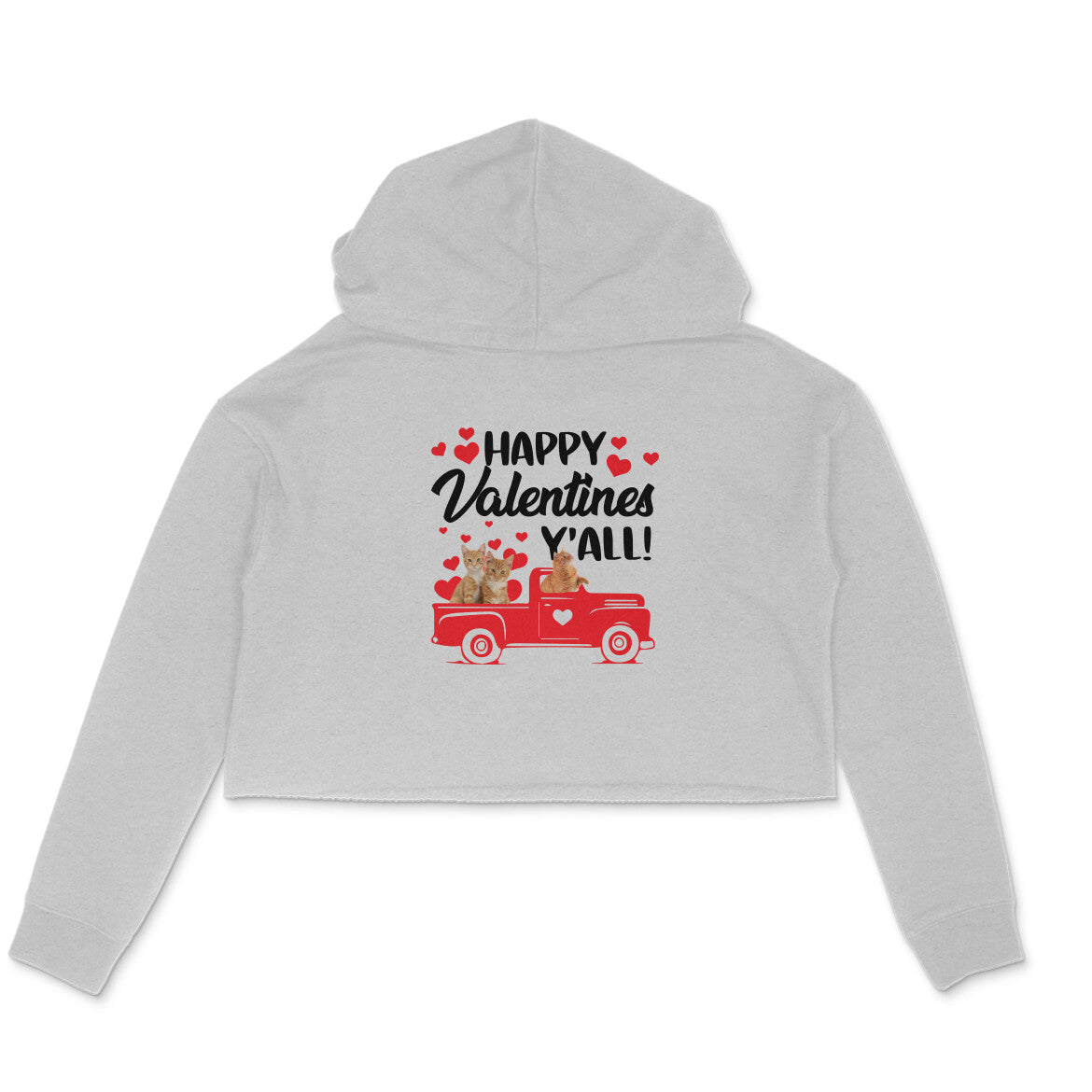 Stepevoli Clothing - Crop Hoodie (Women) - Valentine's Day Special (4 Colours)