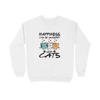 Stepevoli Clothing - Sweatshirt (Unisex) - Feline Happy (5 Colours)
