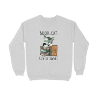 Stepevoli Clothing - Sweatshirt (Unisex) - Nerdy Kitty (5 Colours)