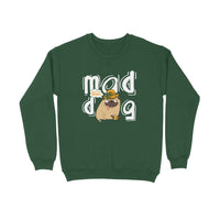 Stepevoli Clothing - Sweatshirt (Unisex) - Pizza Pug (5 Colours)