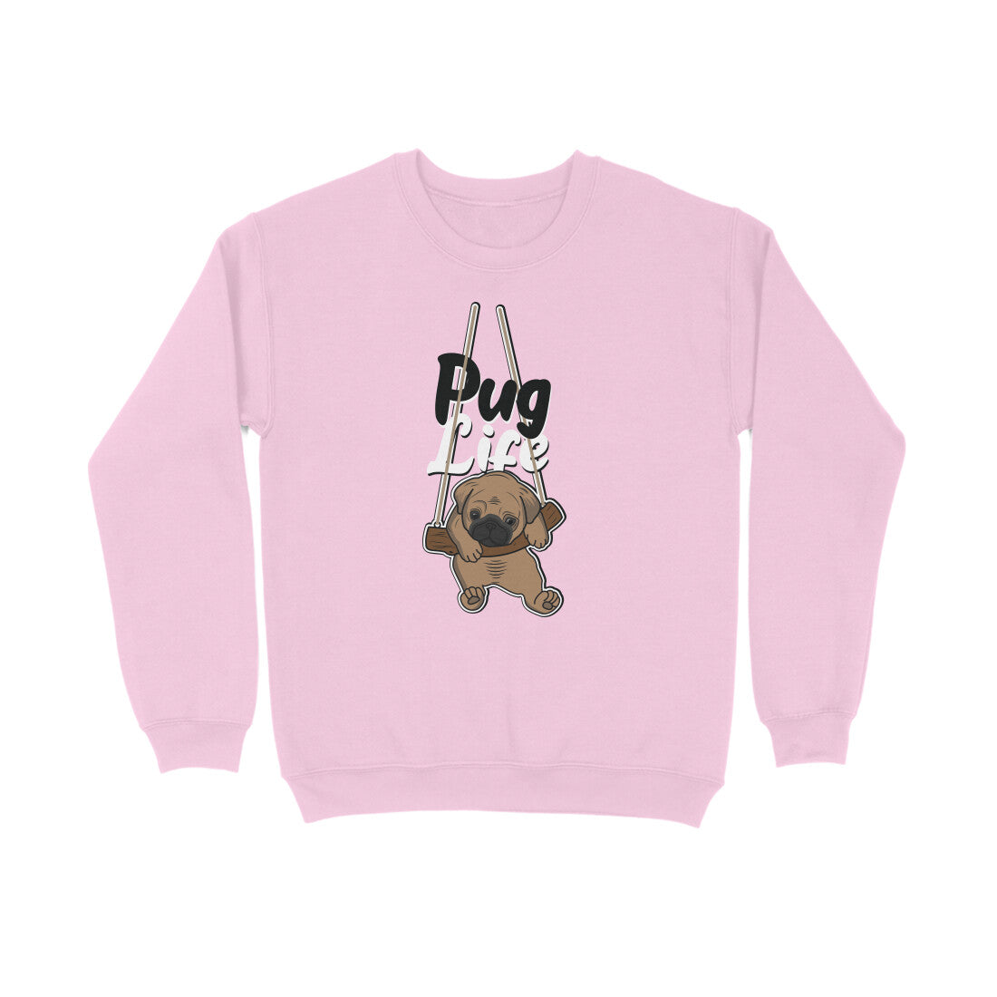 Stepevoli Clothing - Sweatshirt (Unisex) - Pug Life (5 Colours)