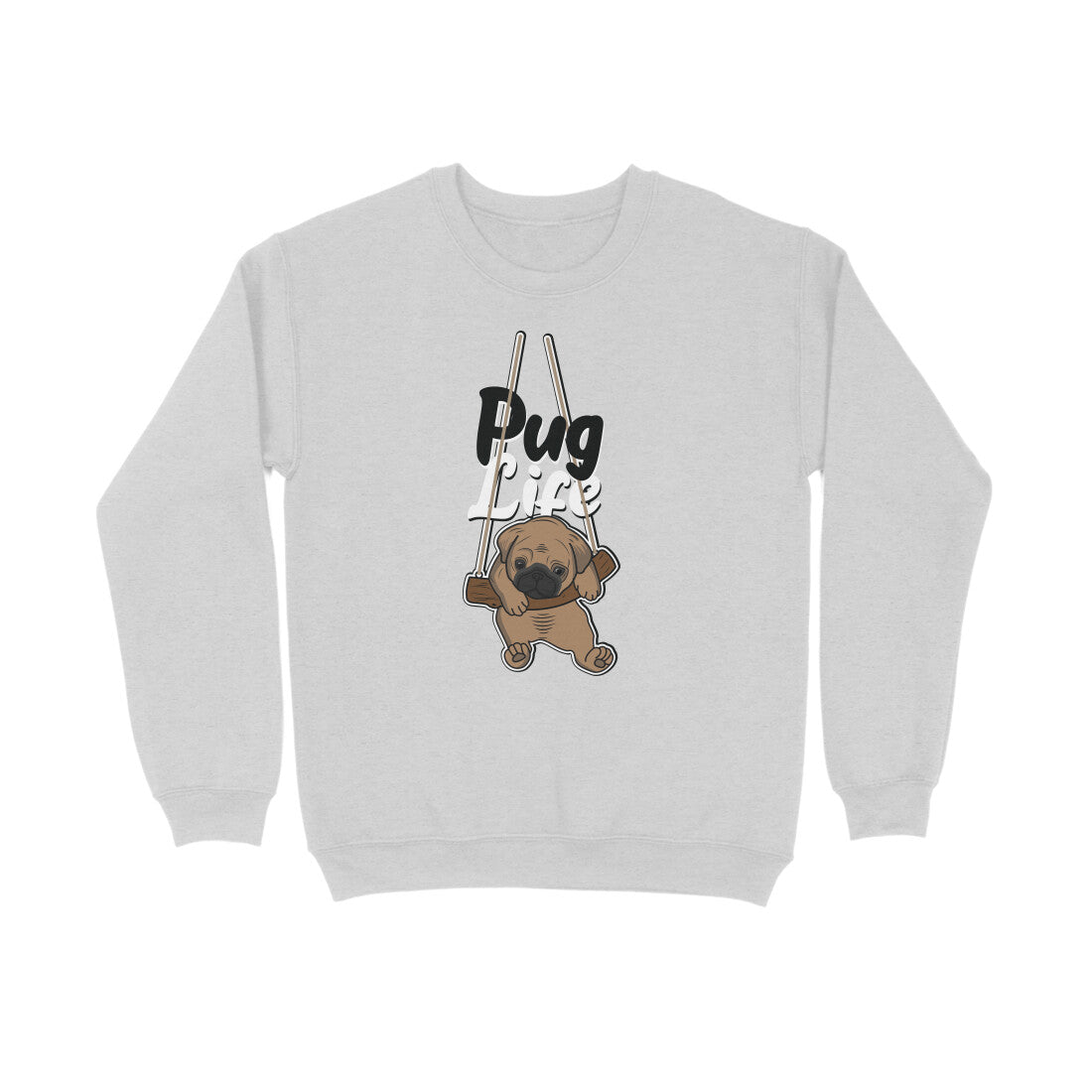 Stepevoli Clothing - Sweatshirt (Unisex) - Pug Life (5 Colours)
