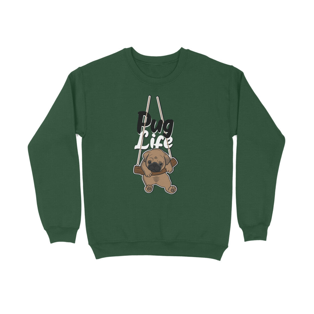 Stepevoli Clothing - Sweatshirt (Unisex) - Pug Life (5 Colours)