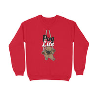 Stepevoli Clothing - Sweatshirt (Unisex) - Pug Life (5 Colours)