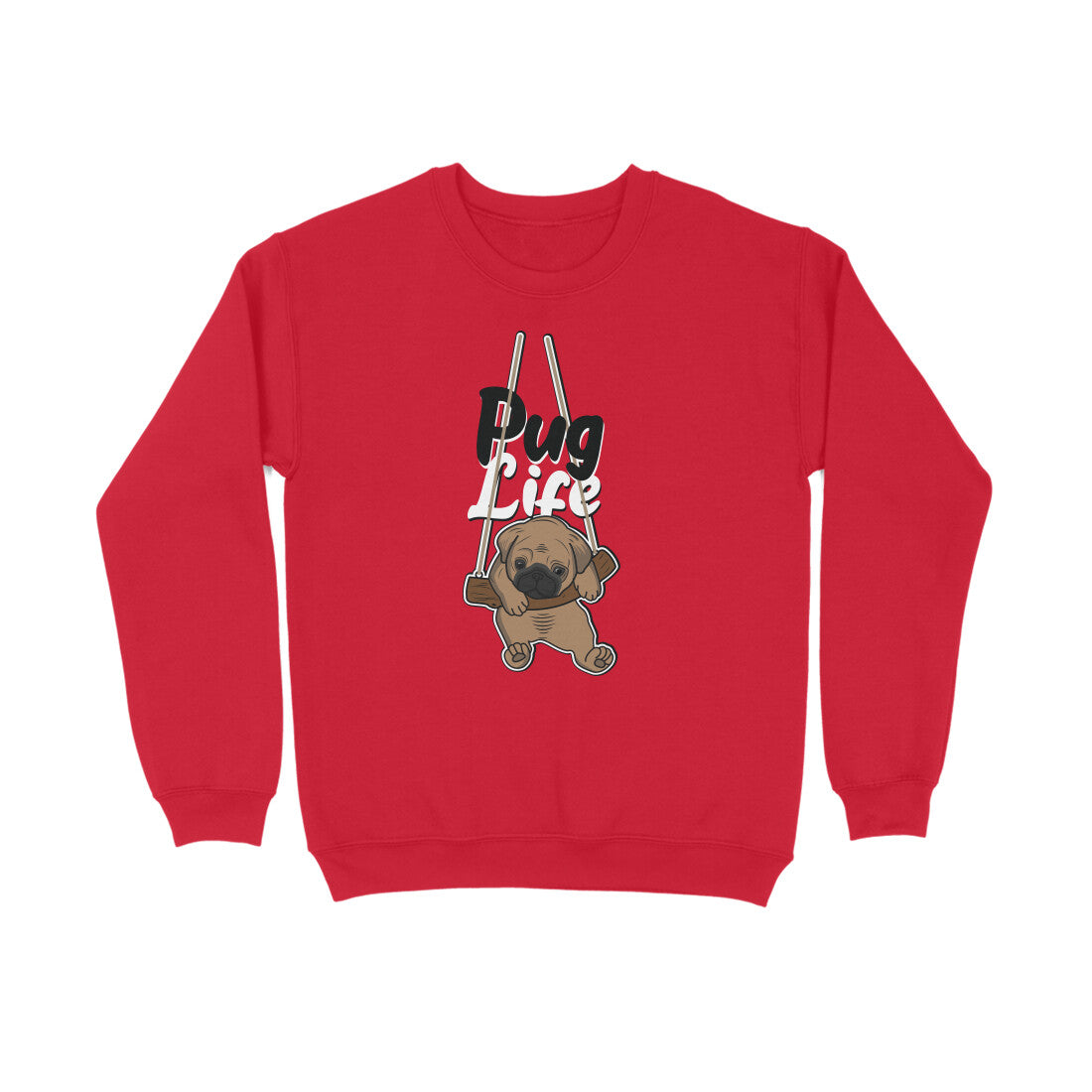 Stepevoli Clothing - Sweatshirt (Unisex) - Pug Life (5 Colours)
