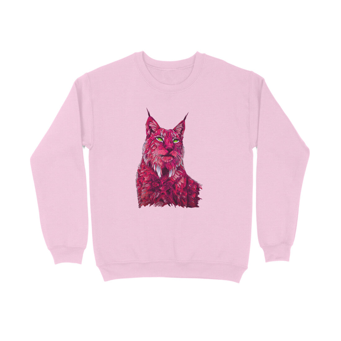Stepevoli Clothing - Sweatshirt (Unisex) - Roar Of The Fuchsia Lion (6 Colours)