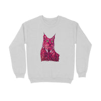 Stepevoli Clothing - Sweatshirt (Unisex) - Roar Of The Fuchsia Lion (6 Colours)