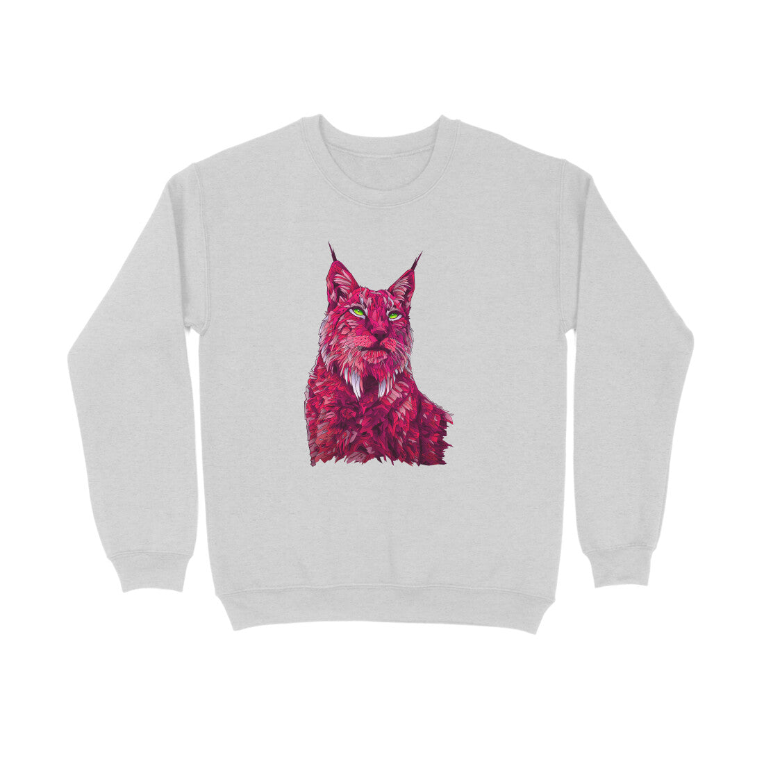 Stepevoli Clothing - Sweatshirt (Unisex) - Roar Of The Fuchsia Lion (6 Colours)