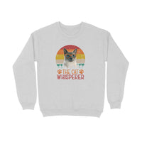 Stepevoli Clothing - Sweatshirt (Unisex) - The Cat Whisperer (4 Colours)