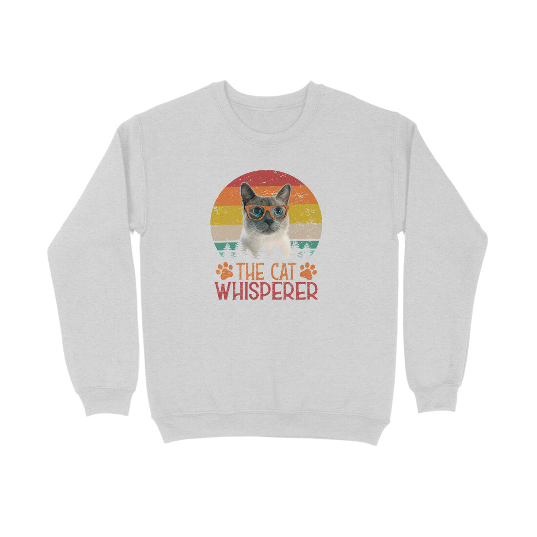 Stepevoli Clothing - Sweatshirt (Unisex) - The Cat Whisperer (4 Colours)
