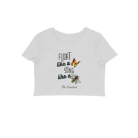 Stepevoli Clothing - Crop Top (Women) - Bee The Greatest (10 Colours)