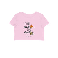 Stepevoli Clothing - Crop Top (Women) - Bee The Greatest (10 Colours)