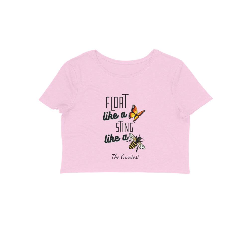 Stepevoli Clothing - Crop Top (Women) - Bee The Greatest (10 Colours)