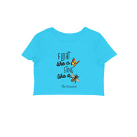 Stepevoli Clothing - Crop Top (Women) - Bee The Greatest (10 Colours)