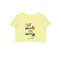 Stepevoli Clothing - Crop Top (Women) - Bee The Greatest (10 Colours)