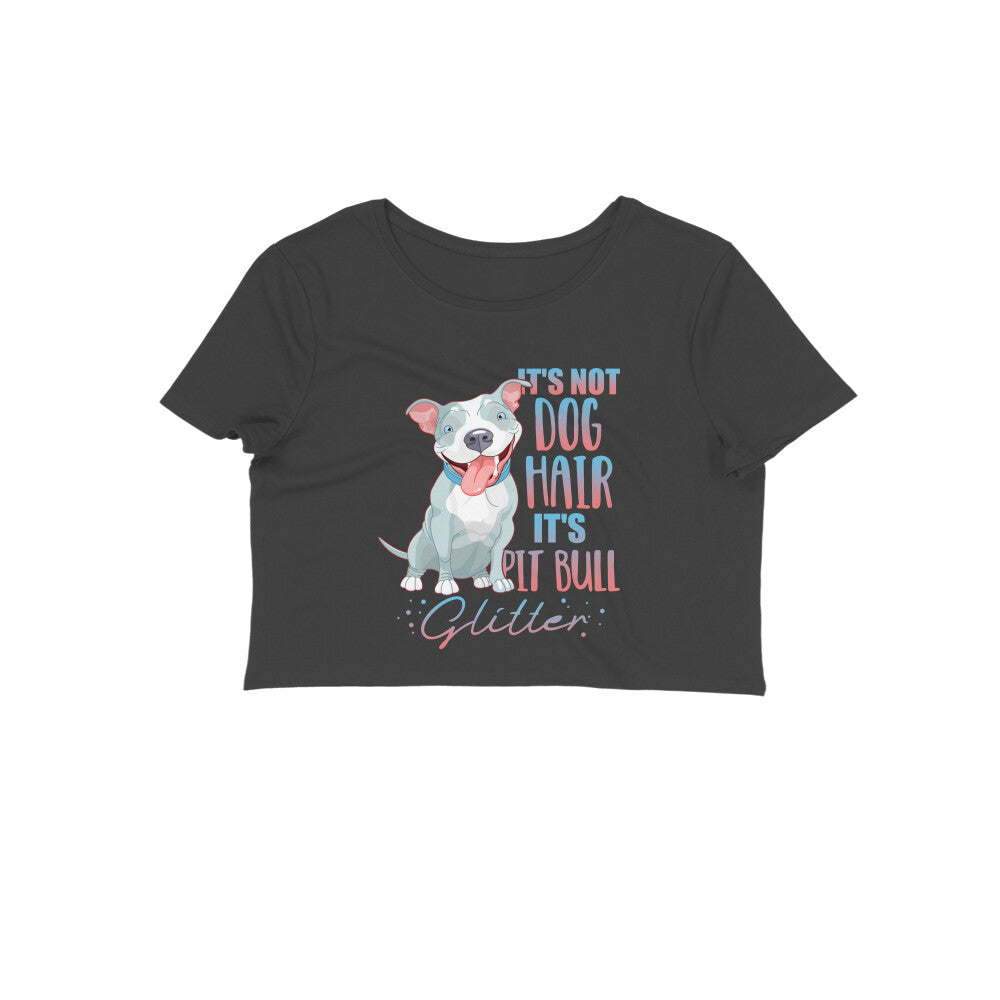 Stepevoli Clothing - Crop Top (Women) - Pitbull Glitter (11 Colours)