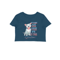 Stepevoli Clothing - Crop Top (Women) - Pitbull Glitter (11 Colours)