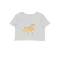 Stepevoli Clothing - Crop Top (Women) - Mystical Unicorn (9 Colours)