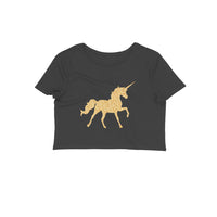 Stepevoli Clothing - Crop Top (Women) - Mystical Unicorn (9 Colours)