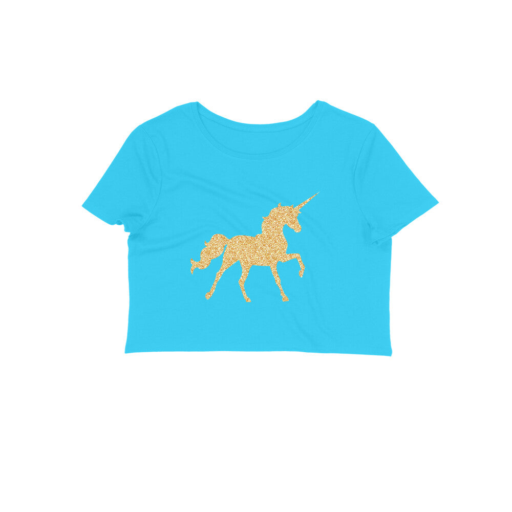 Stepevoli Clothing - Crop Top (Women) - Mystical Unicorn (9 Colours)