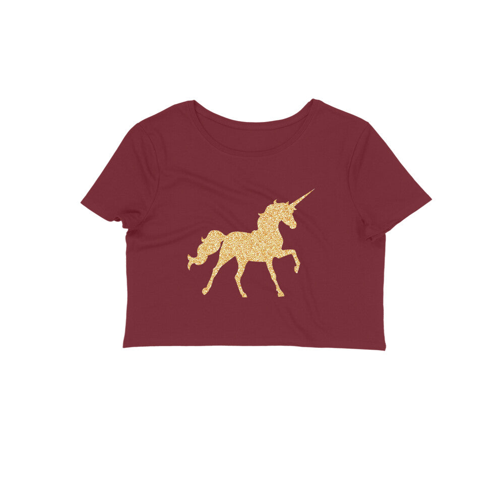 Stepevoli Clothing - Crop Top (Women) - Mystical Unicorn (9 Colours)