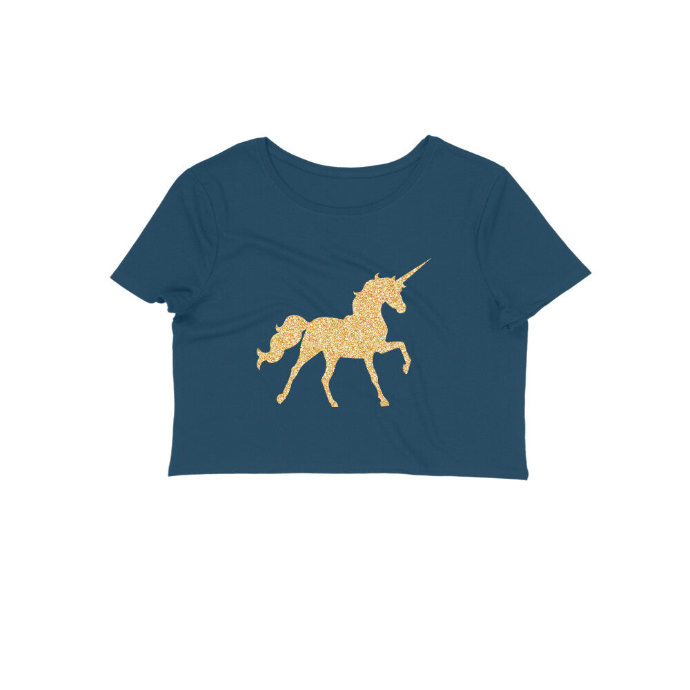 Stepevoli Clothing - Crop Top (Women) - Mystical Unicorn (9 Colours)