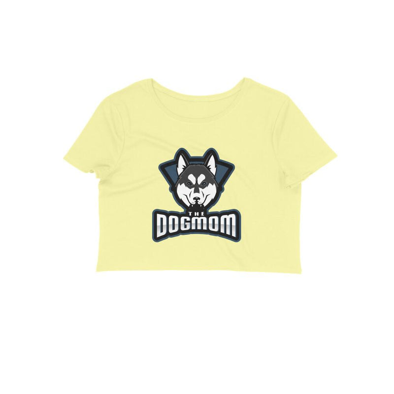 Stepevoli Clothing - Crop Top (Women) - The Dogmom Husky (12 Colours)