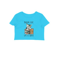 Stepevoli Clothing - Crop Top (Women) - Nerdy Kitty (11 Colours)
