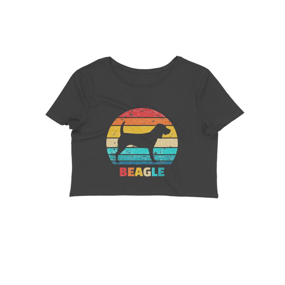 Stepevoli Clothing - Crop Top (Women) - Beagle Sunset (9 Colours)