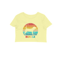 Stepevoli Clothing - Crop Top (Women) - Beagle Sunset (9 Colours)