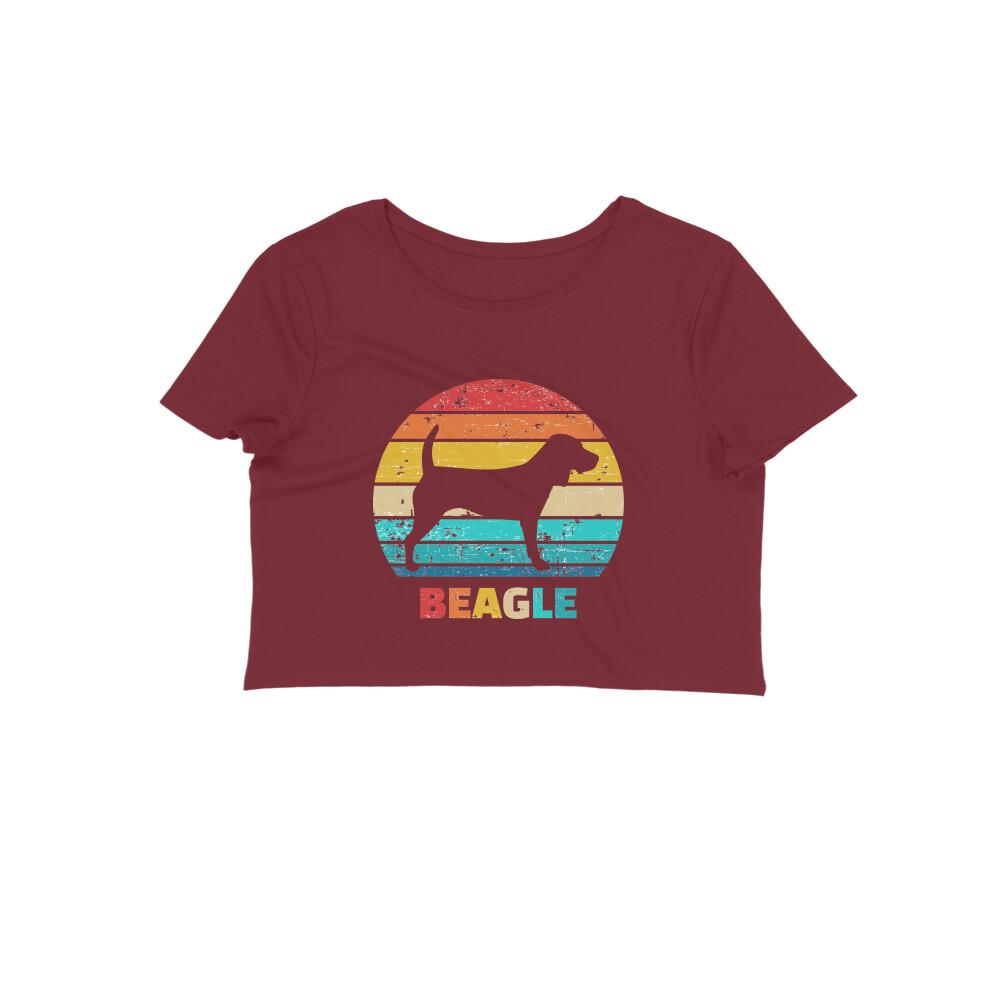Stepevoli Clothing - Crop Top (Women) - Beagle Sunset (9 Colours)