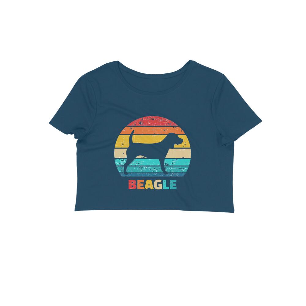 Stepevoli Clothing - Crop Top (Women) - Beagle Sunset (9 Colours)