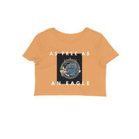 Stepevoli Clothing - Crop Top (Women) - As Free As An Eagle (7 Colours)