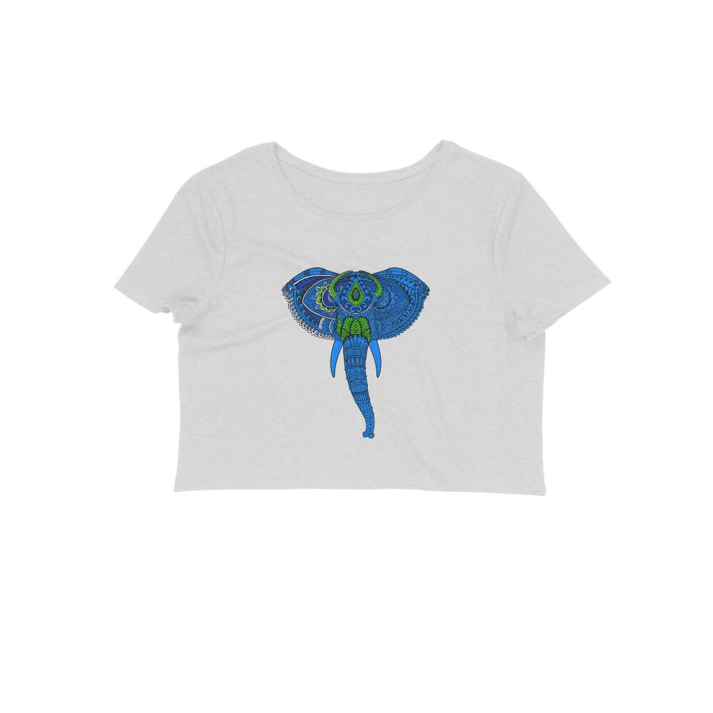 Stepevoli Clothing - Crop Top (Women) - Elephantastic (12 Colours)