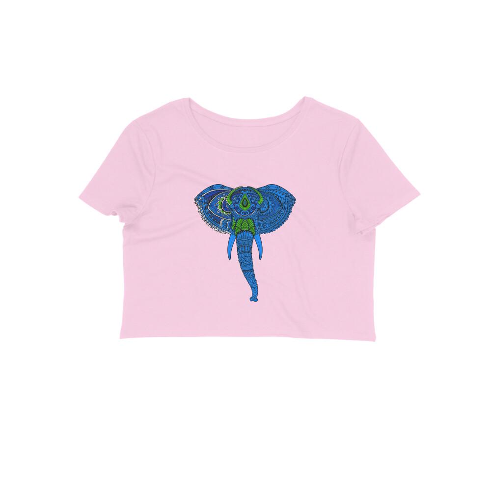Stepevoli Clothing - Crop Top (Women) - Elephantastic (12 Colours)