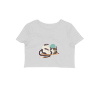 Stepevoli Clothing - Crop Top (Women) - Clawful Nap (12 Colours)
