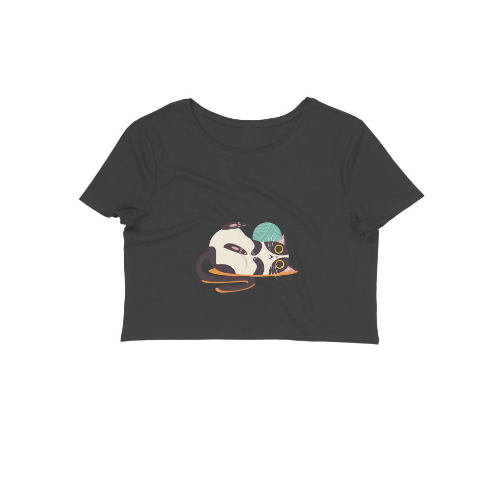 Stepevoli Clothing - Crop Top (Women) - Clawful Nap (12 Colours)