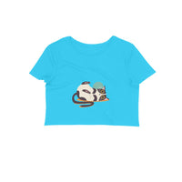 Stepevoli Clothing - Crop Top (Women) - Clawful Nap (12 Colours)