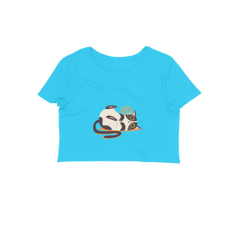 Stepevoli Clothing - Crop Top (Women) - Clawful Nap (12 Colours)