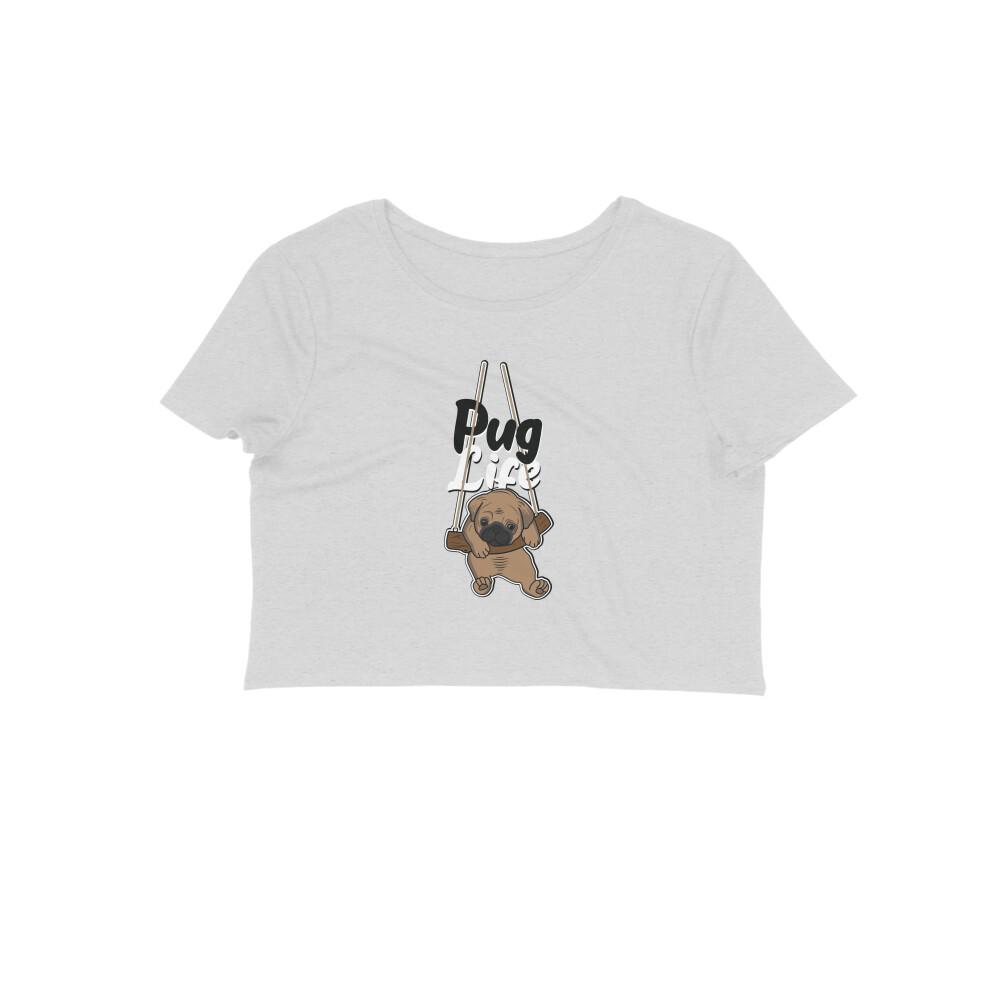 Stepevoli Clothing - Crop Top (Women) - Pug Life (10 Colours)