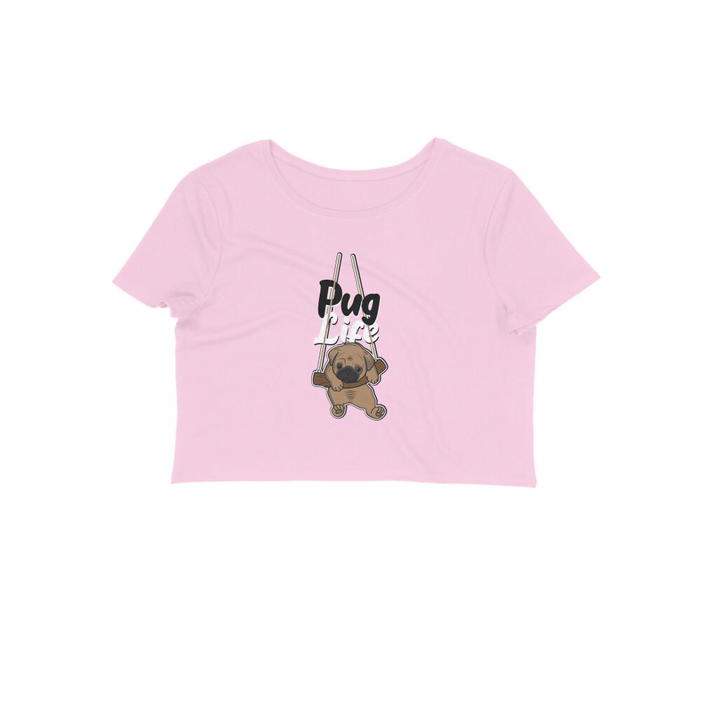 Stepevoli Clothing - Crop Top (Women) - Pug Life (10 Colours)