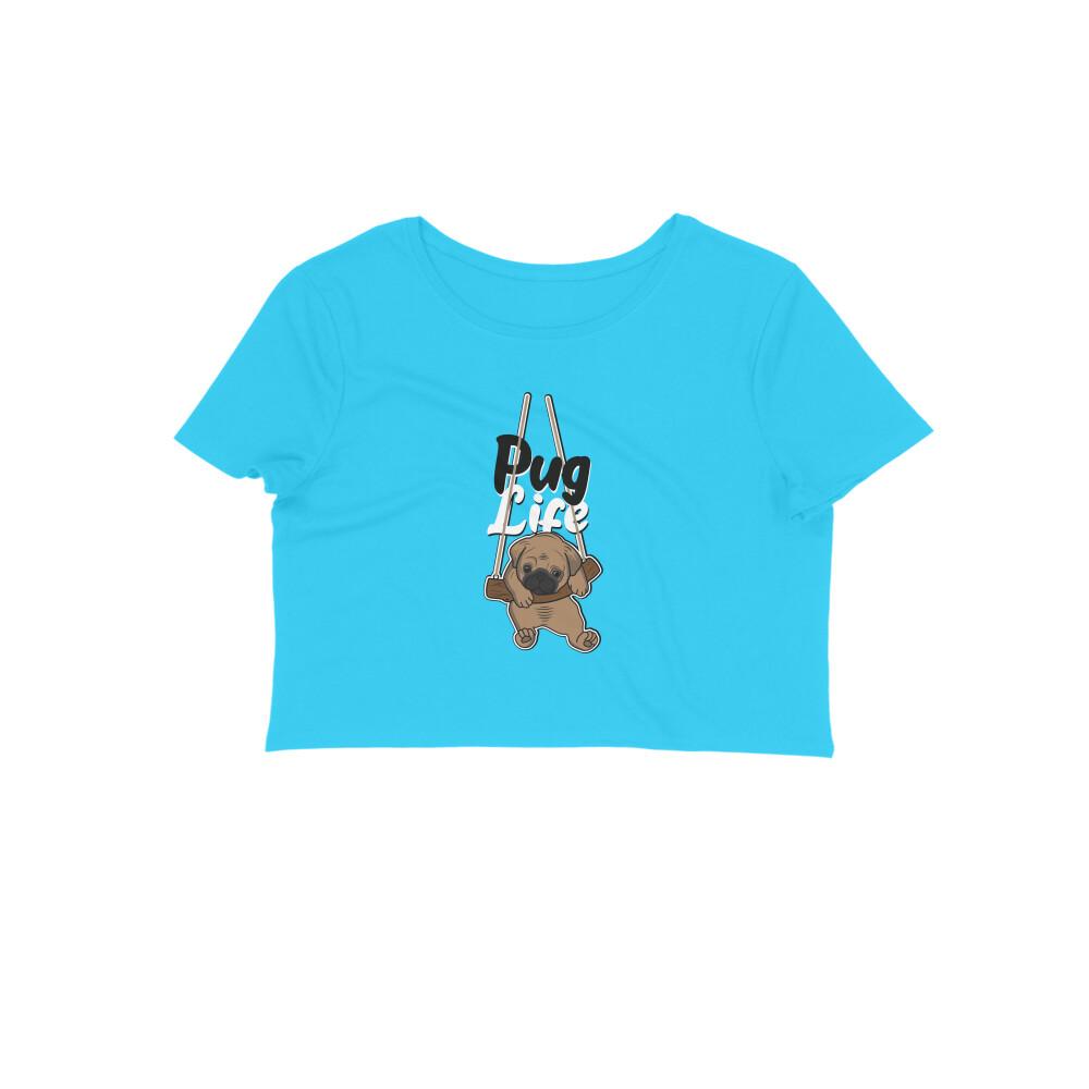 Stepevoli Clothing - Crop Top (Women) - Pug Life (10 Colours)