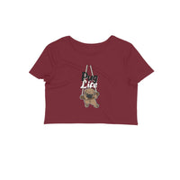 Stepevoli Clothing - Crop Top (Women) - Pug Life (10 Colours)